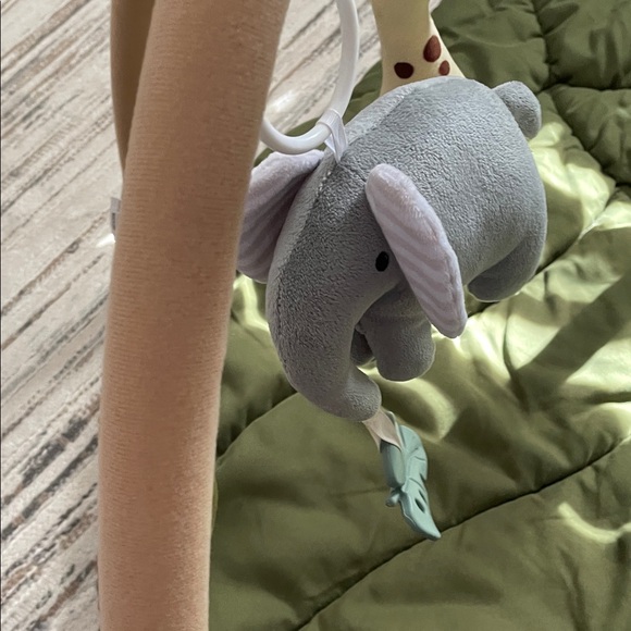 Green Baby Play Mat with Toys - Picture 5 of 8